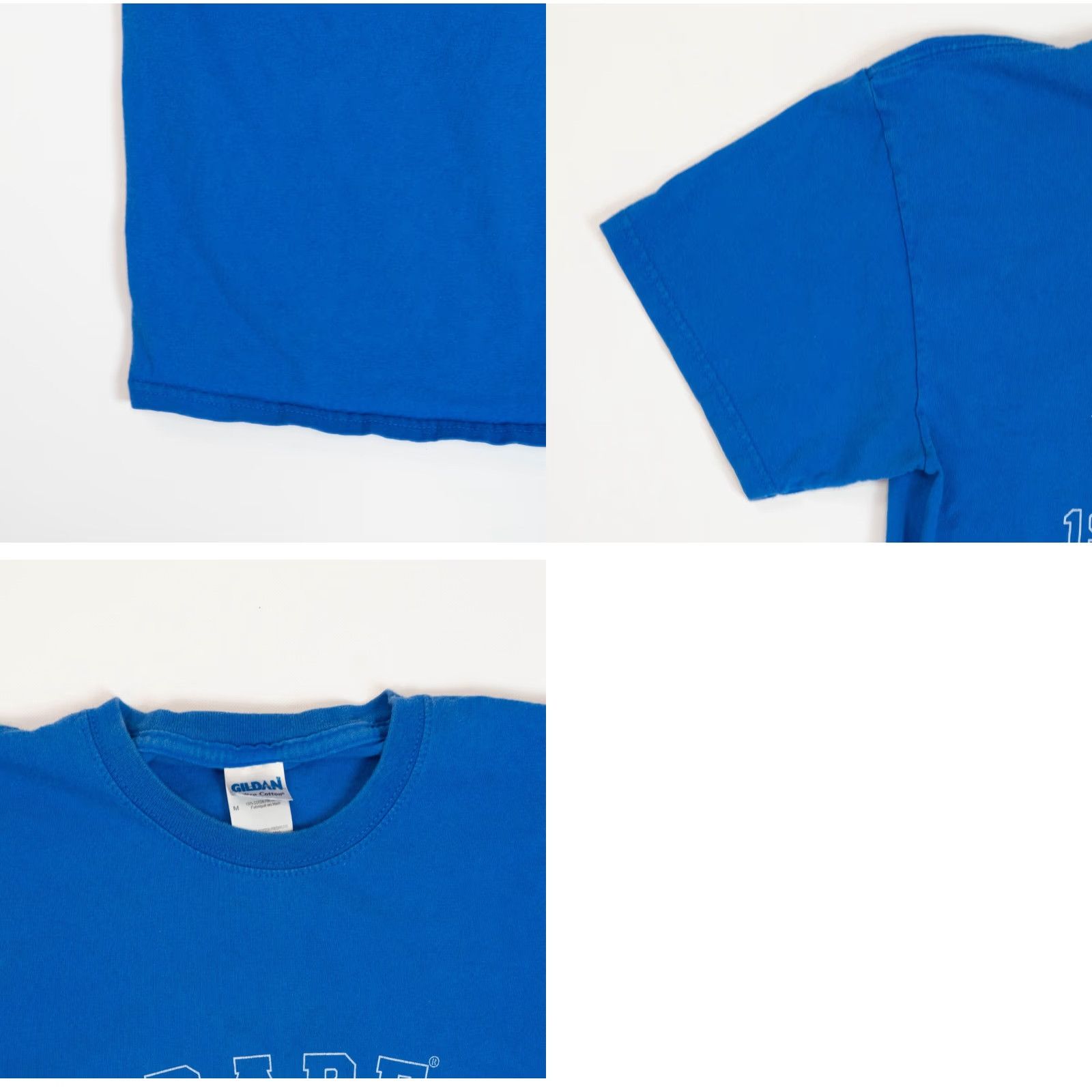 Vintage VINTAGE Dare University 1983 T-Shirt Mens Size Medium Blue North Carolina Logo Graphic Print Crew Neck Short Sleeve Size US M / EU 48-50 / 2 - 9 Thumbnail
