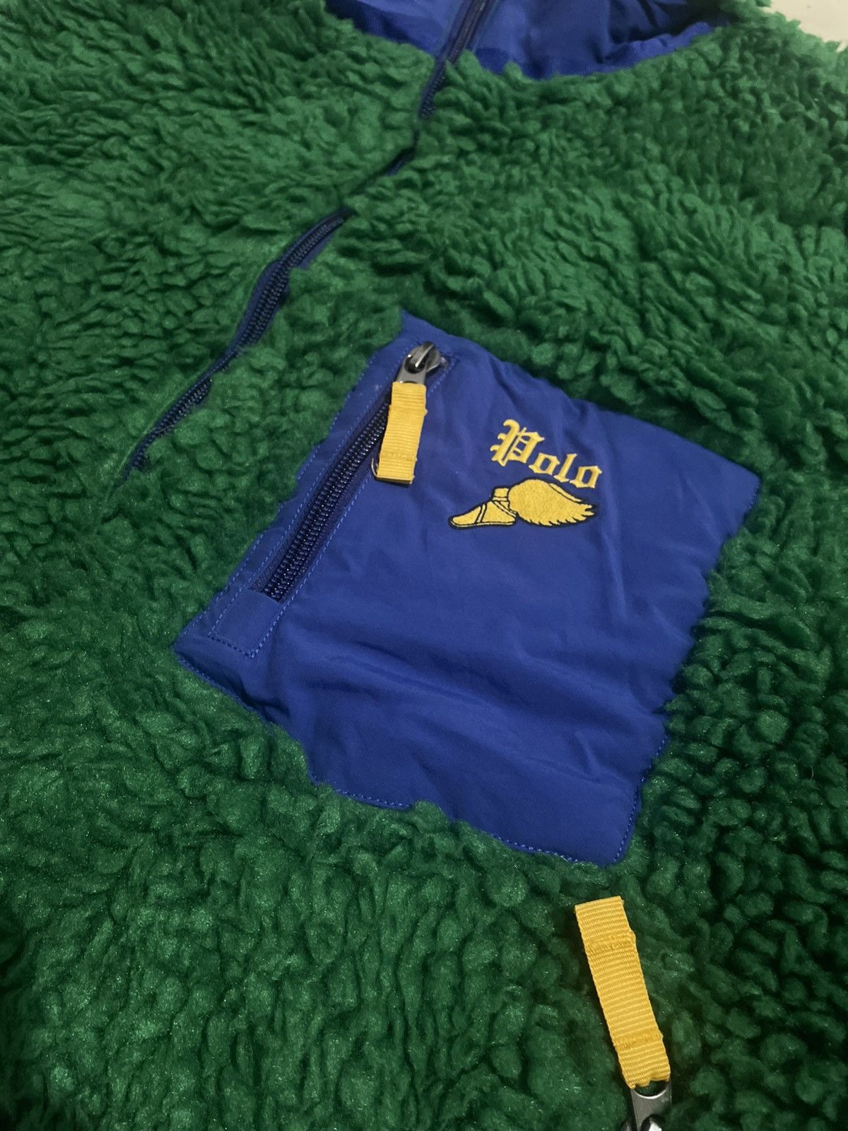 Polo Ralph Lauren Polo by Ralph Lauren Sherpa Fleece Jacket Size US L / EU 52-54 / 3 - 3 Thumbnail