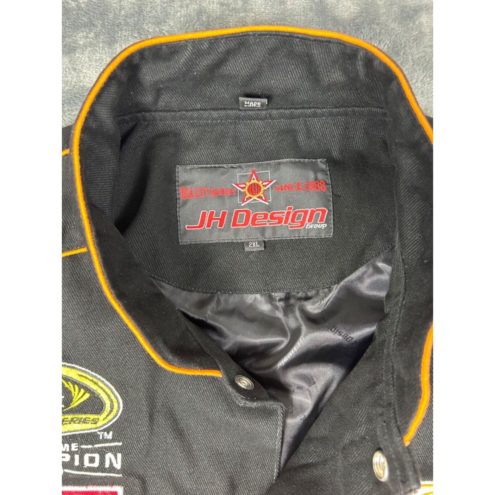 JH Design JH Design Tony Stewart NASCAR Jacket 2XL Racing Coat VTG Size US XL / EU 56 / 4 - 7 Thumbnail