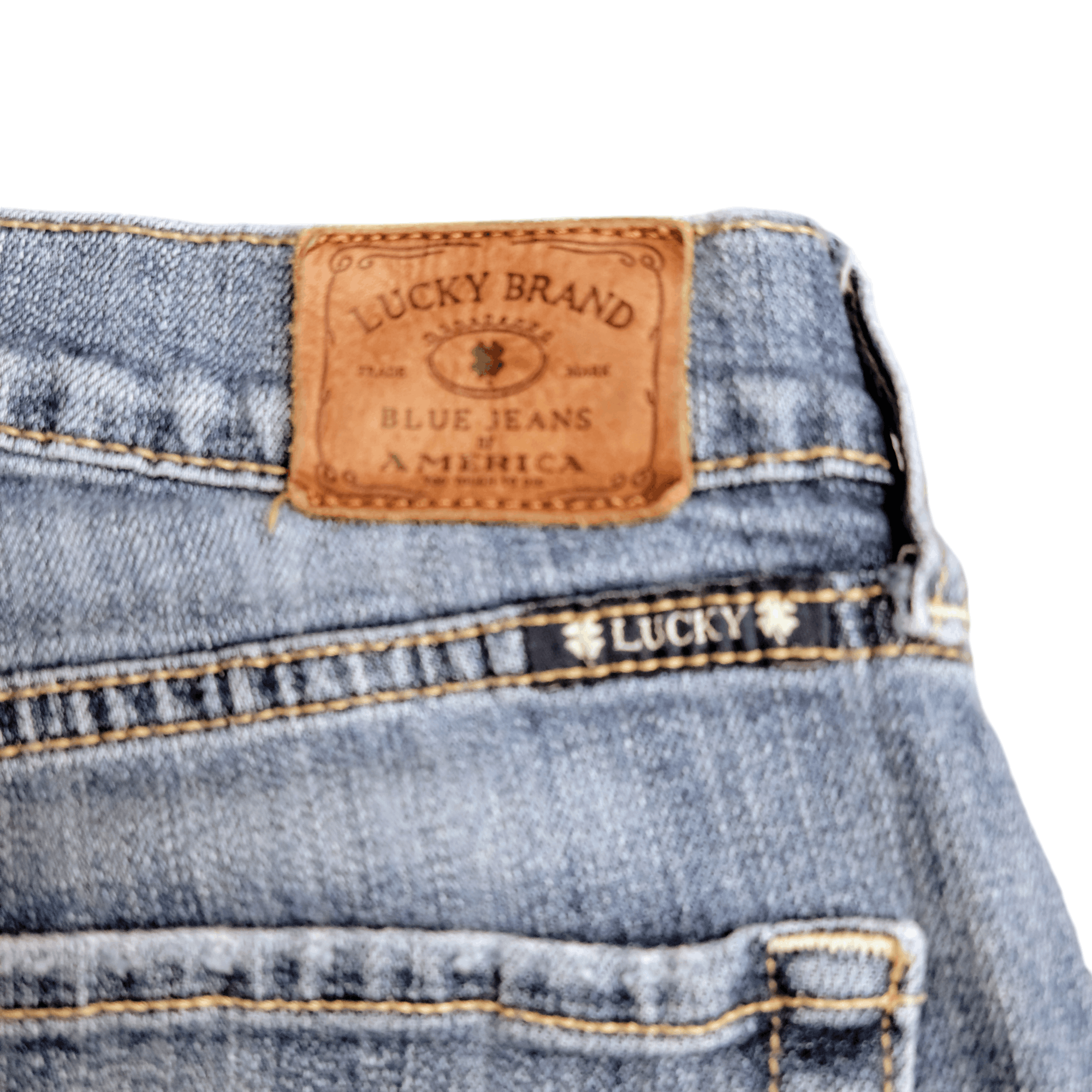 Lucky Brand Lucky Brand Sienna Cigarette Distressed Blue Denim Jeans Size 26" / US 2 / IT 38 - 6 Thumbnail