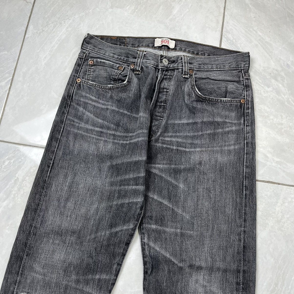 Japanese Brand Vintage denim levis long pants Size US 30 / EU 46 - 2 Thumbnail