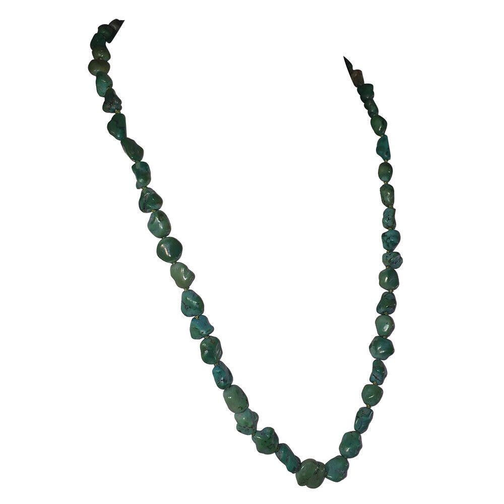 Designer Chinese Art Deco Turquoise Necklace & Bracelet Set Size ONE SIZE - 3 Thumbnail
