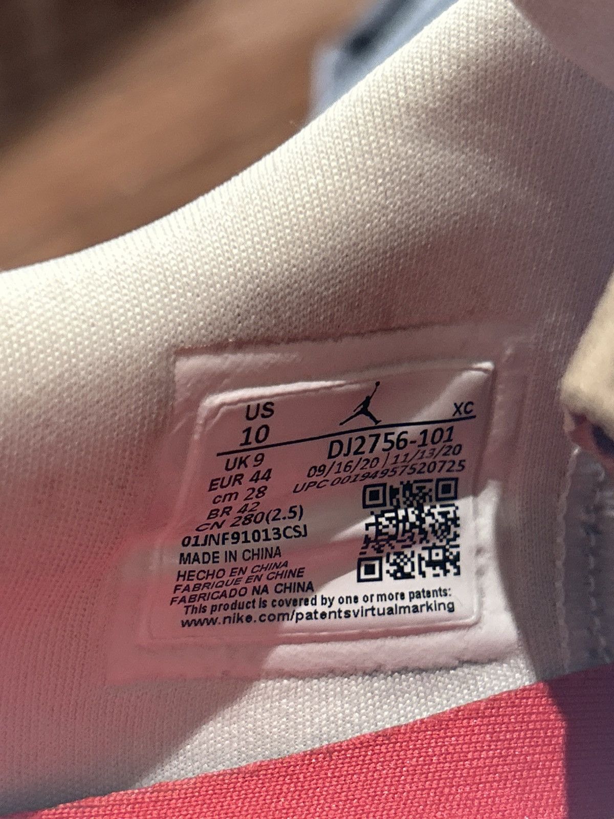 Jordan Brand × Nike Air Jordan 1 Centre Court Size US 10 / EU 43 - 6 Thumbnail