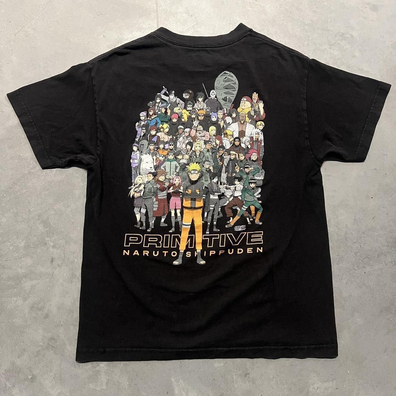 Vintage Crazy Vintage Y2K/2000s 2007 Primitive Naruto Shippuden All Characters Fan Essential Graphic Tee! Size US M / EU 48-50 / 2 - 1 Thumbnail