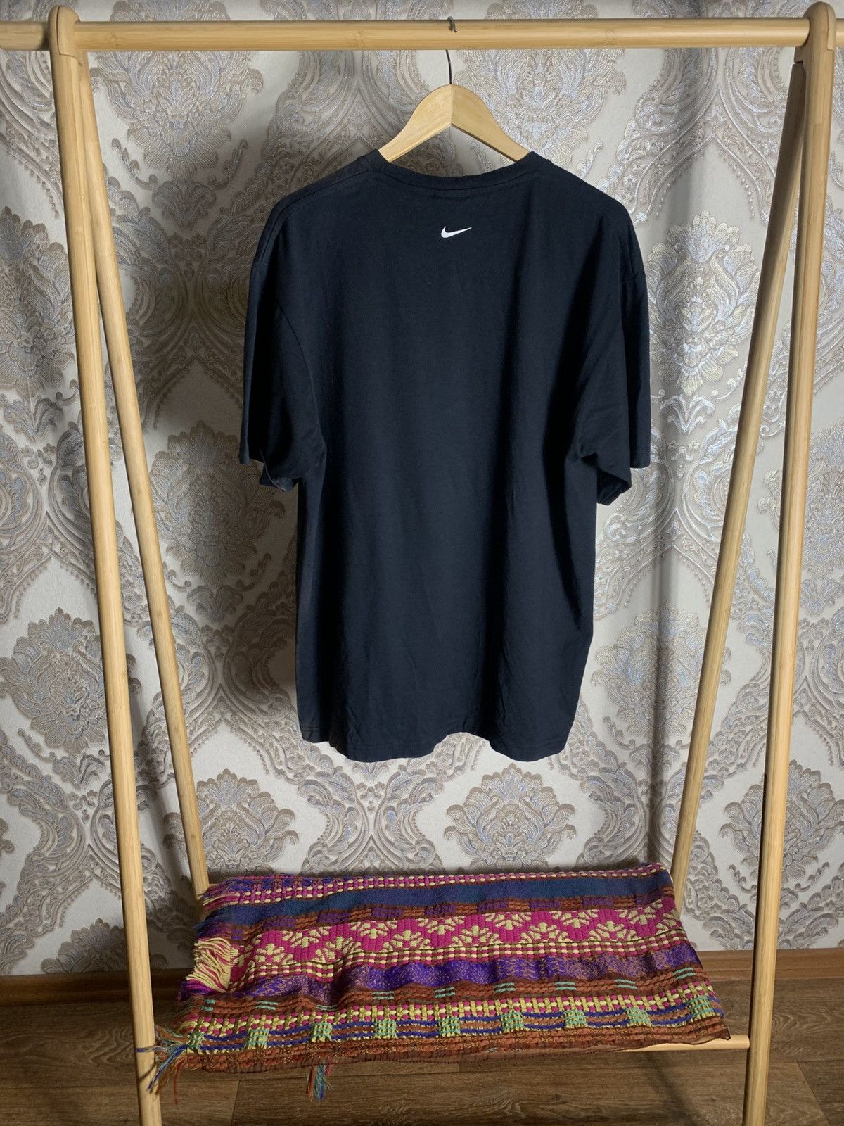 Nike VINTAGE NIKE BIG LOGO SWOOSH RETRO T-SHIRT DRILL Y2K 90s SK8 Size US XL / EU 56 / 4 - 7 Thumbnail