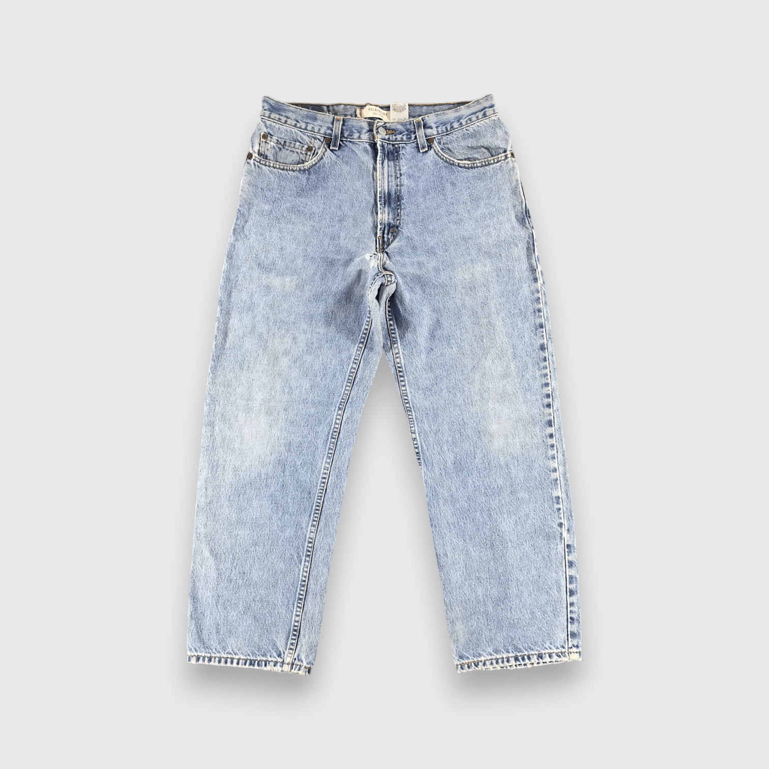 Levi's Light Wash Vintage Levis 550 Jeans-J1100 Size US 33 - 1 Thumbnail