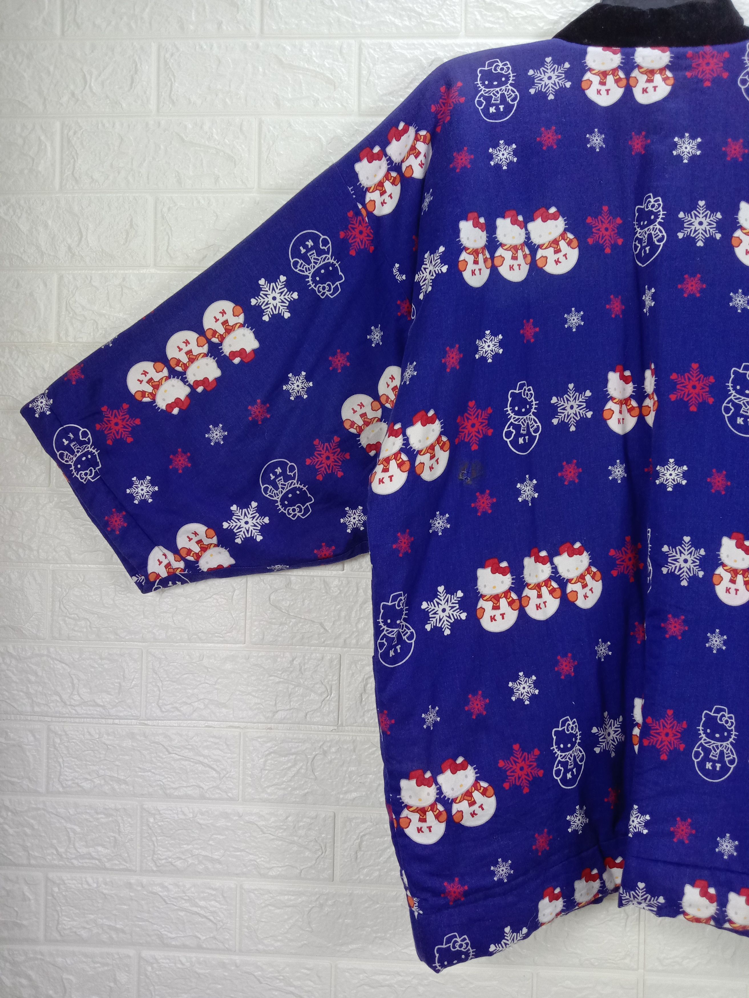 Japanese Brand Vintage Hello Kitty Fullprint Japanese Traditional Kimono Size US L / EU 52-54 / 3 - 7 Thumbnail