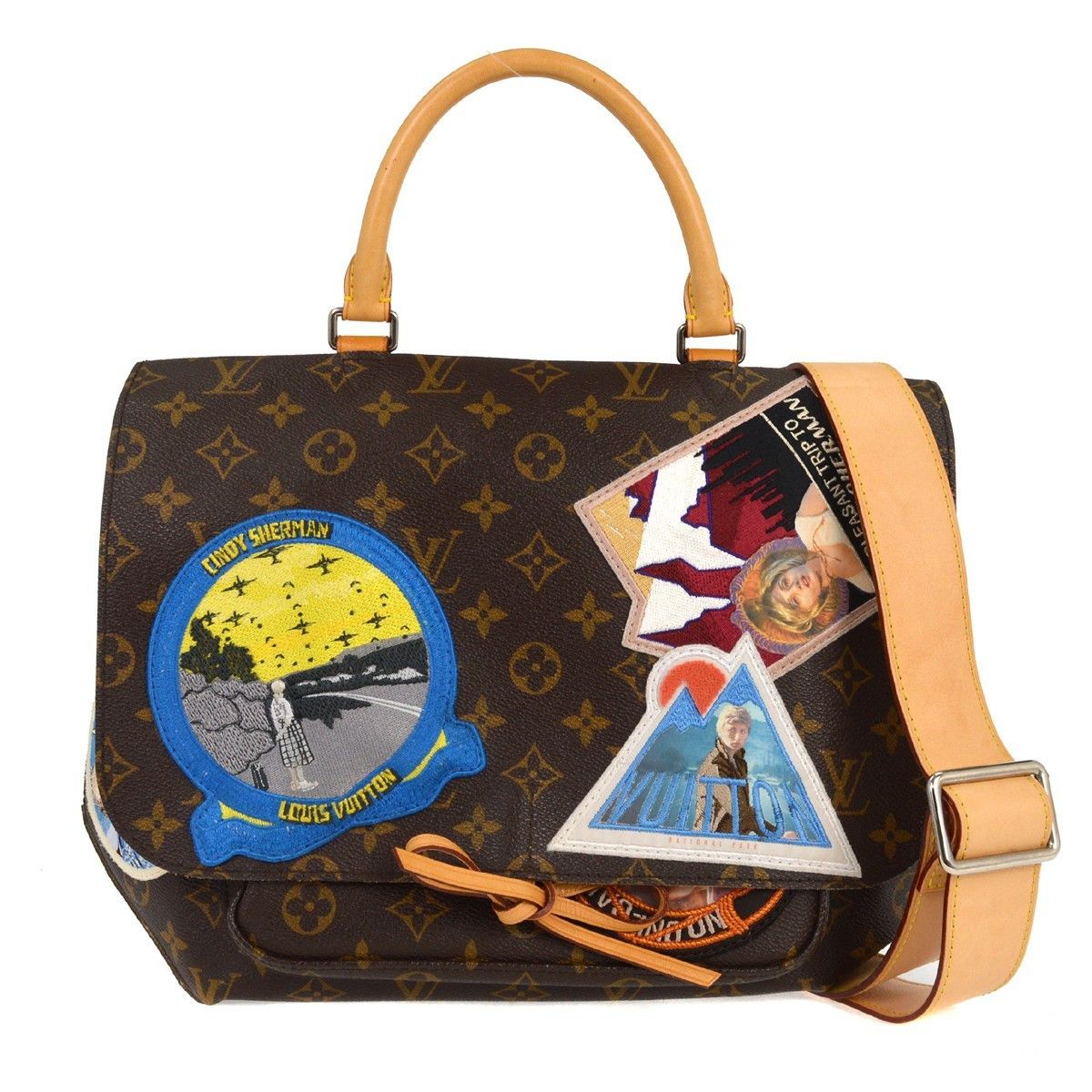Louis Vuitton Louis Vuitton Cindy Sherman Camera Messenger Bag Patch Embellished Monogram Canvas Size ONE SIZE - 1 Thumbnail