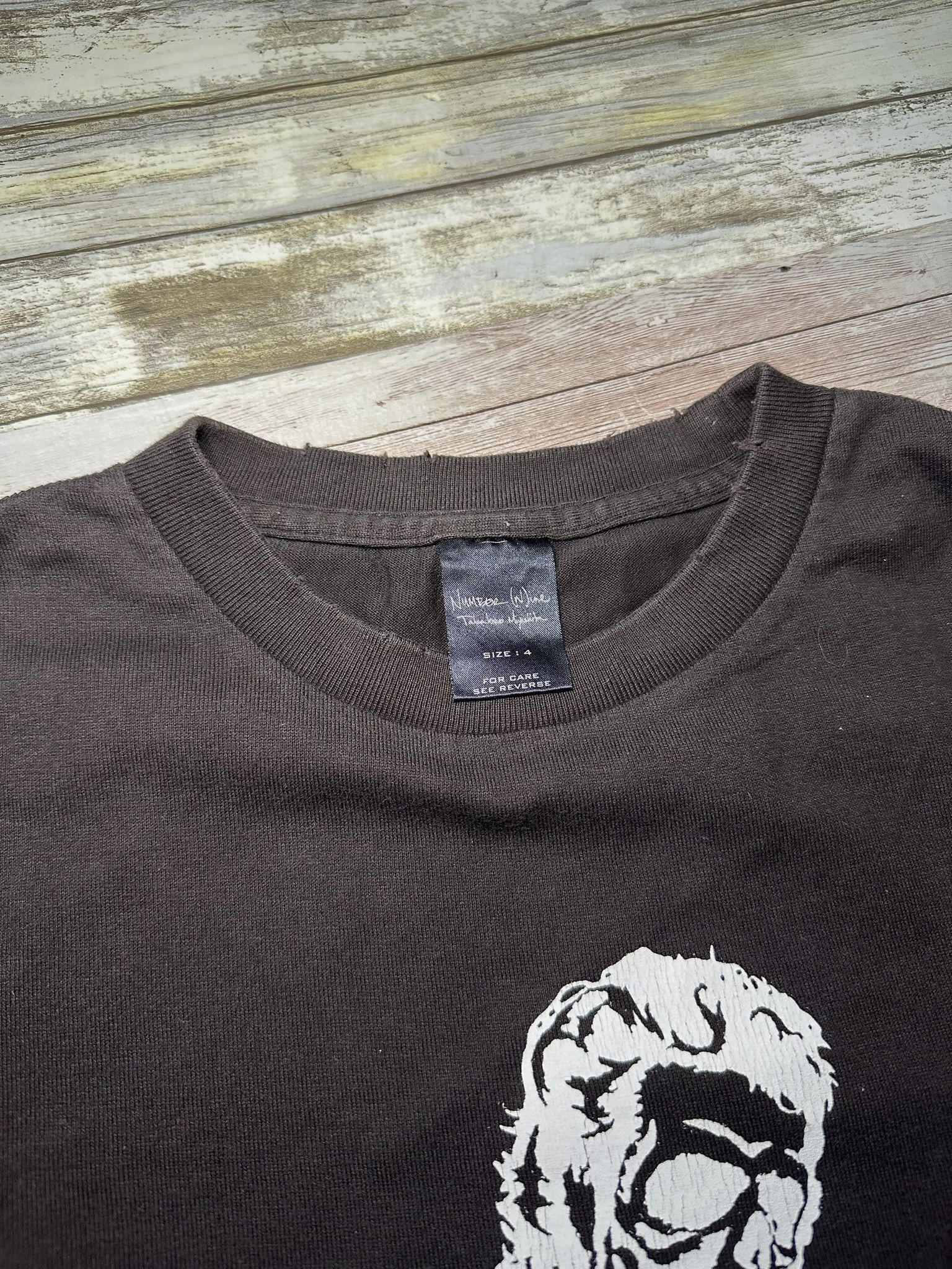 Number (N)ine SS04 Skull Rocker Tee Size US XL / EU 56 / 4 - 4 Thumbnail