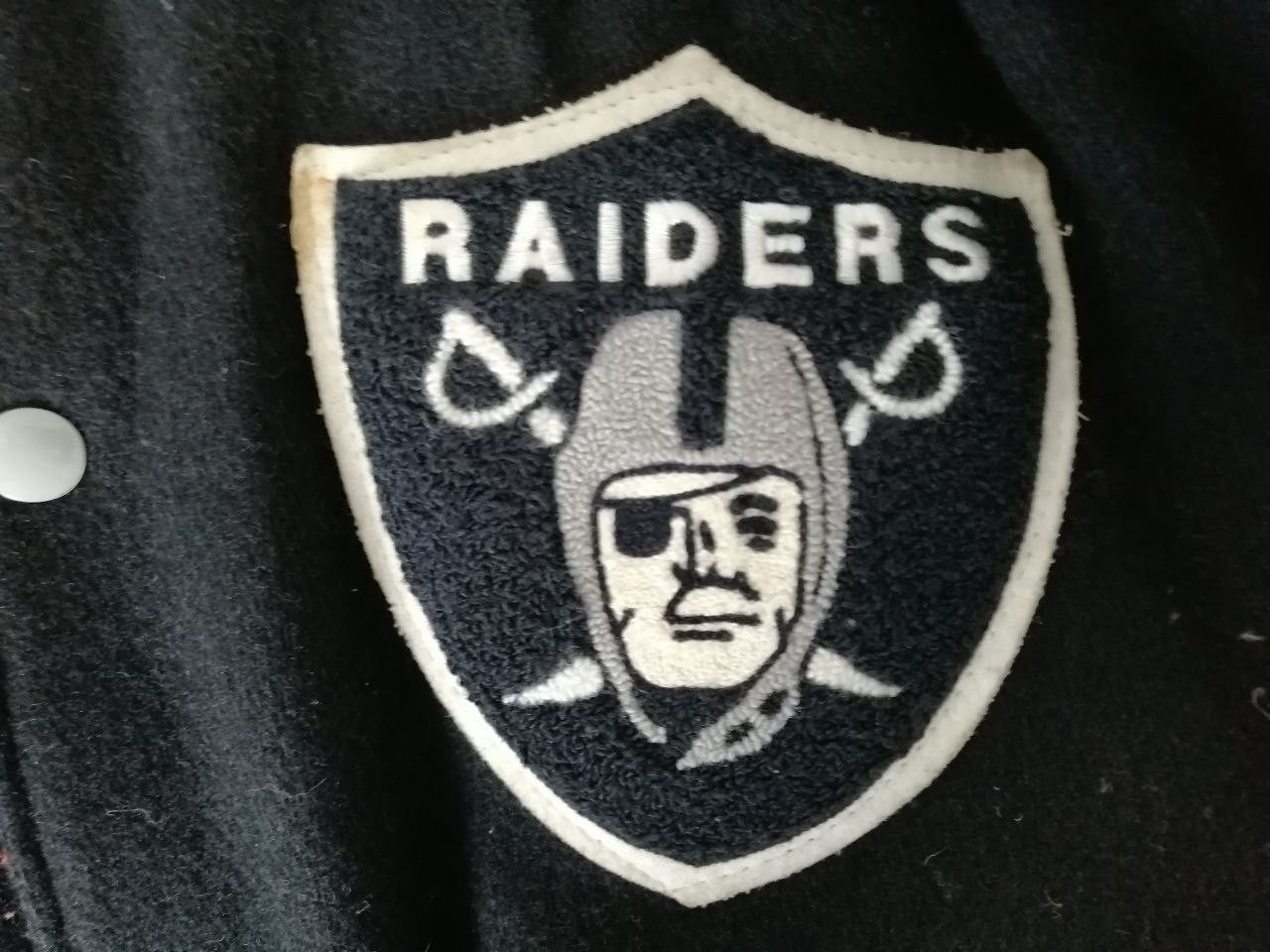 NFL NFL Oakland Raiders Wool Leather Varsity Jacket Size US S / EU 44-46 / 1 - 16 Thumbnail