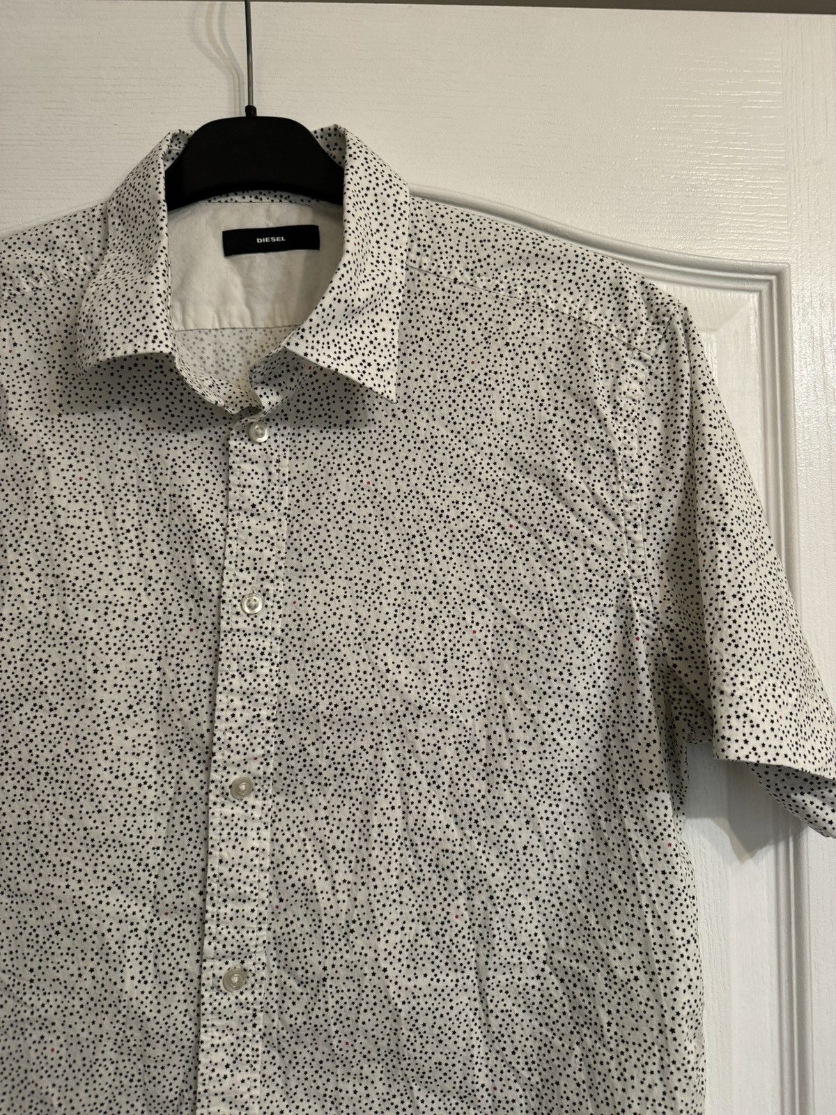 Diesel × Vintage Diesel Star Printer Shortsleeve Shirt Vintage XL size Size US XL / EU 56 / 4 - 6 Thumbnail
