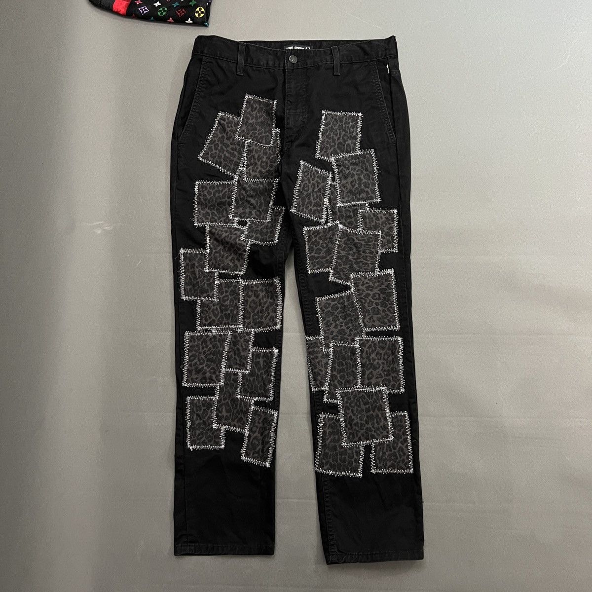 Levi's DENIM COWBOY Leopard Print Patched Jeans Size US 32 / EU 48 - 1 Thumbnail