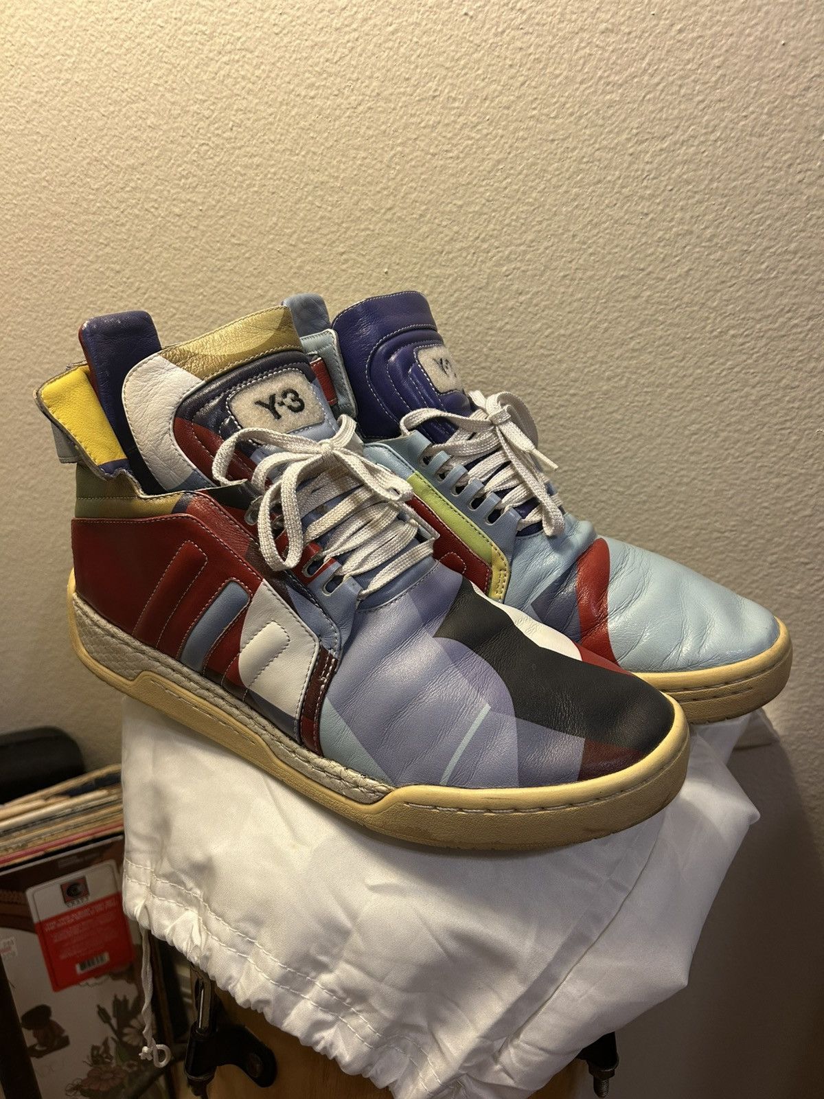 Adidas Yohji Yamamoto x Adidas hi top 175/500 Size US 10.5 / EU 43-44 - 3 Thumbnail