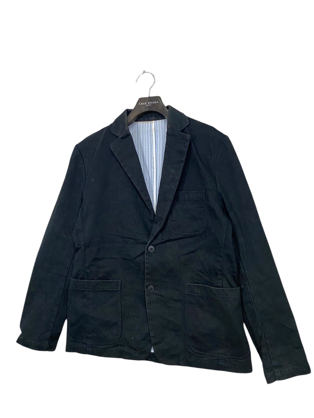 Takeo Kikuchi Vintage takeo kikuchi blazer jacket canvas Size US L / EU 52-54 / 3 - 2 Thumbnail