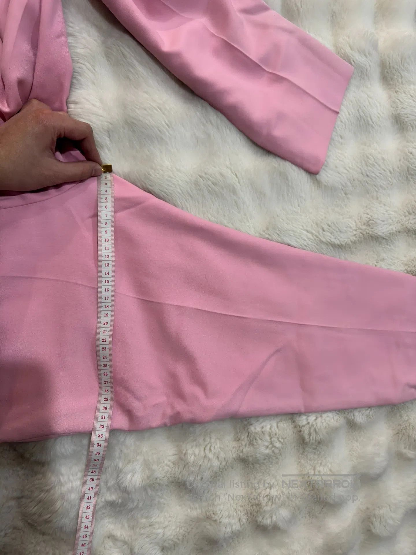 Saint Laurent Paris Saint Laurent Paris Pink Men's Trousers| Size US 32 / EU 48 - 7 Thumbnail