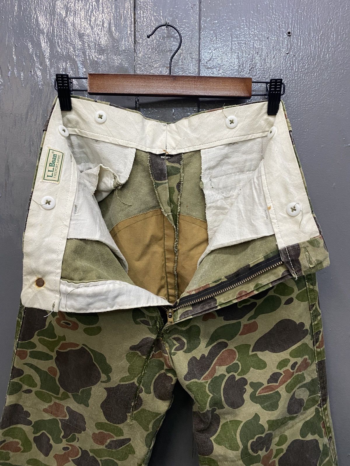 L.L. Bean Vintage LL Bean Freeport Maine Duck Camo Pant Size 32 Size US 32 / EU 48 - 7 Thumbnail