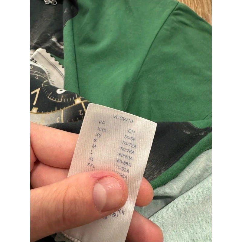Louis Vuitton Louis Vuitton Green Tee Size US S / EU 44-46 / 1 - 7 Thumbnail