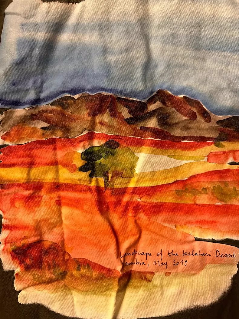 Loewe LOEWE Oil painting and printed short sleeves Size S / US 4 / IT 40 - 3 Thumbnail