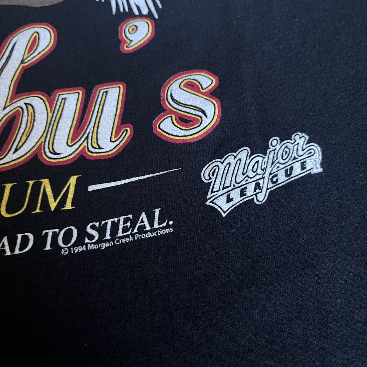 Vintage Vintage Style Major League Jobu’s Rum Baseball Movie T Shirt Size US XL / EU 56 / 4 - 5 Thumbnail