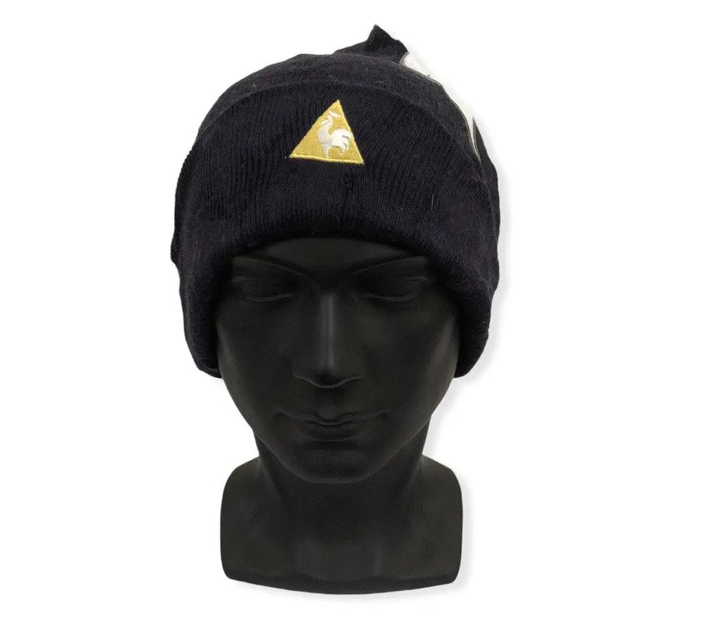 Le Coq Sportif Vintage Lecoqsportif Big logo Beanie Hat Size ONE SIZE - 2 Thumbnail