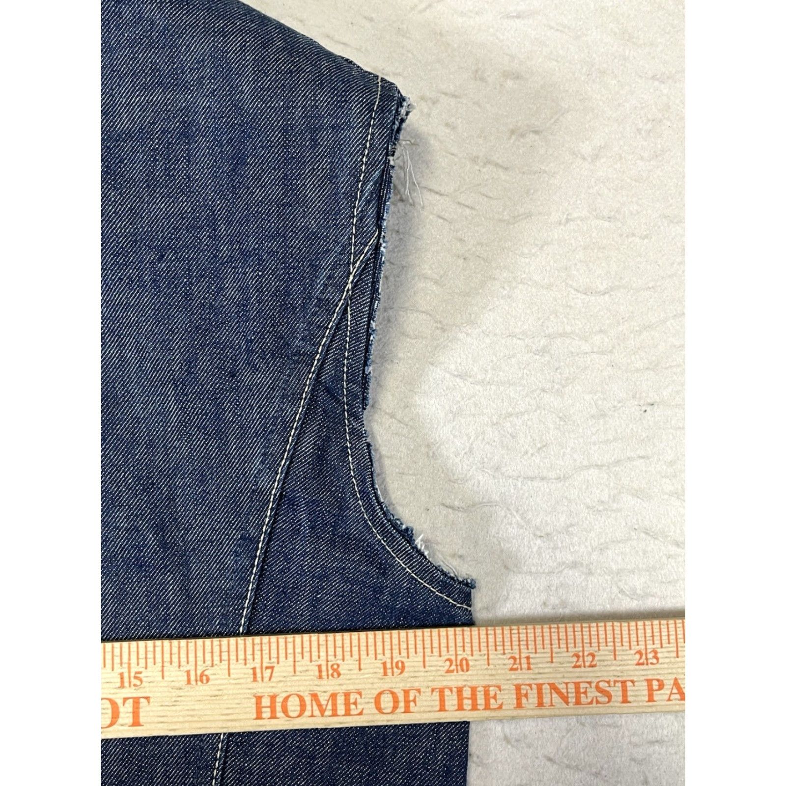 Levi's Levi's Vest Denim Button Up Blue Western Pocket Size Medium Men Regular Cotton Denim Vest Blue Western Pocket Medium Mens Size US M / EU 48-50 / 2 - 3 Thumbnail