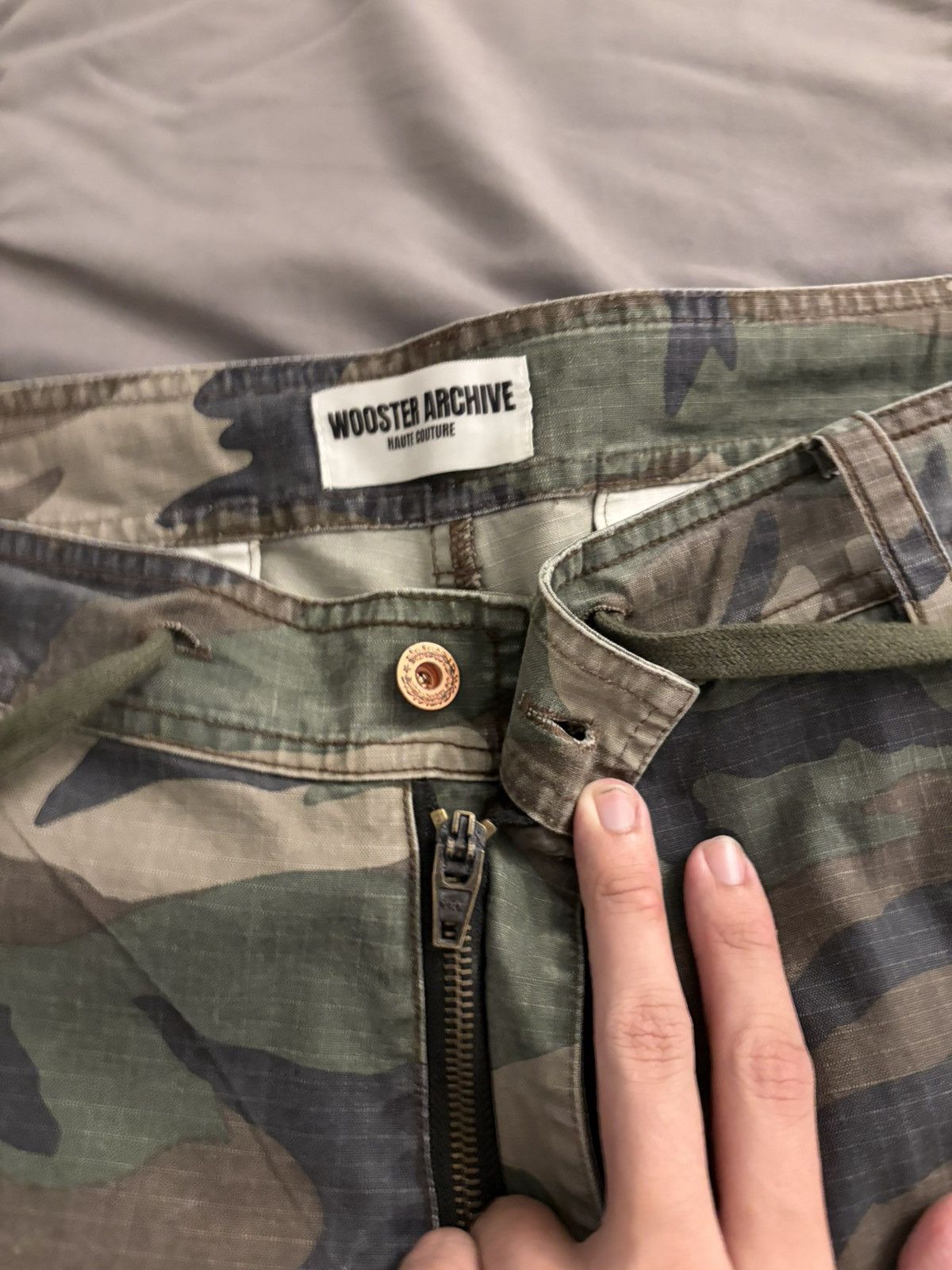 Other Balenciaga Style Camo Cargo Pants Size US 36 / EU 52 - 4 Thumbnail