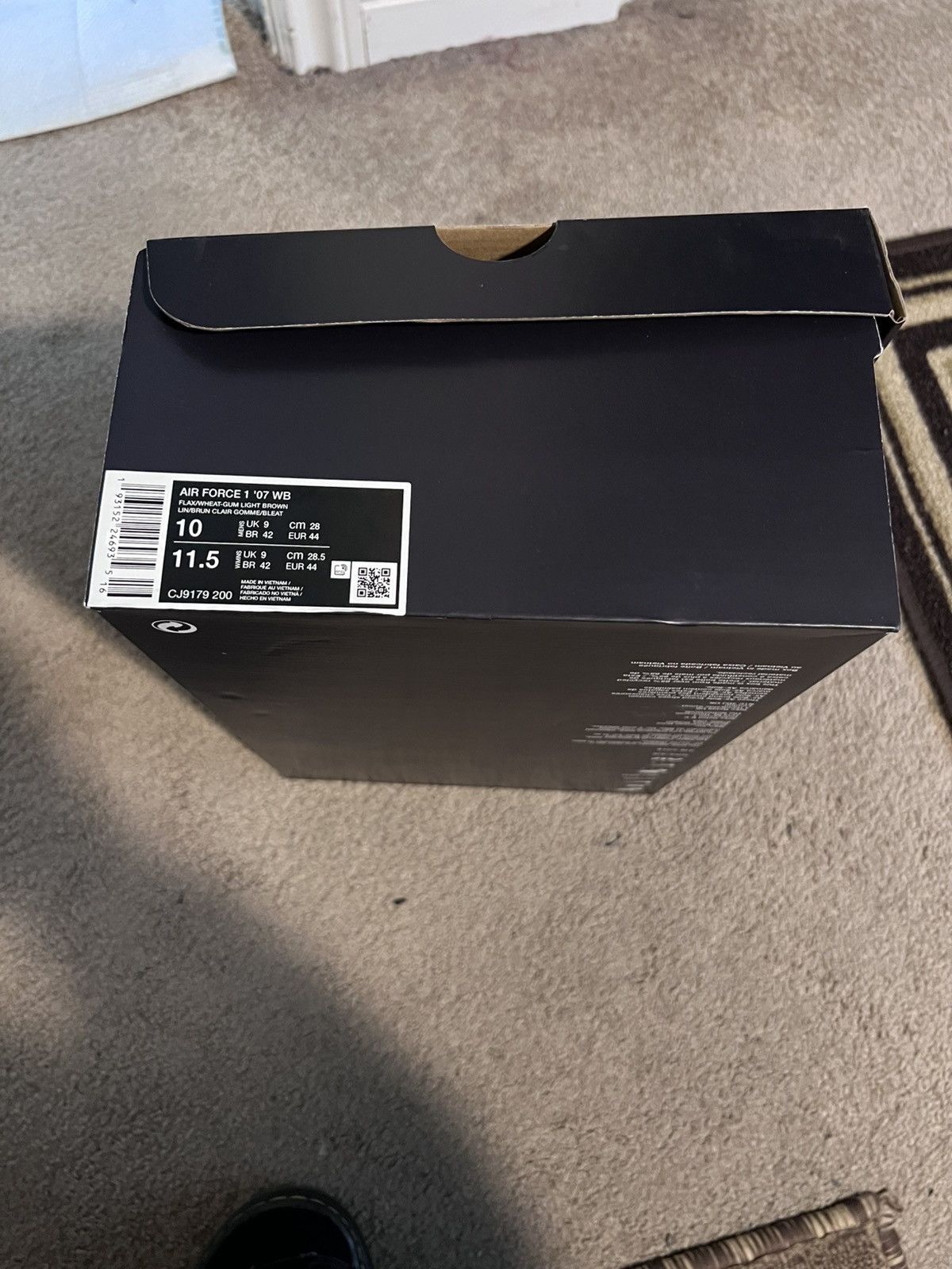 Nike Airforce 1 ‘07 WB Size US 10 / EU 43 - 1 Thumbnail