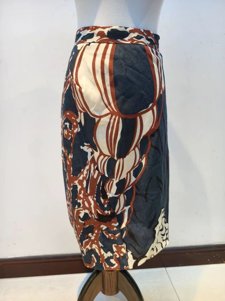 Vivienne Westwood Vivienne Westwood Blue Kimono Print Skirt - dmc Size US 38 / EU 54 - 1 Thumbnail