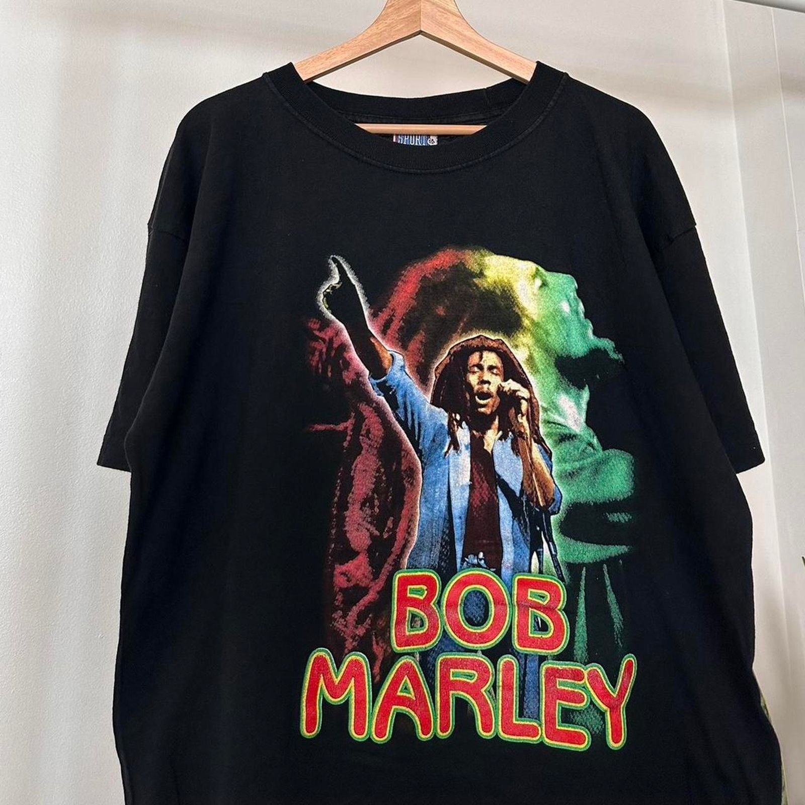 Bob Marley × Vintage Vintage Bob Marley Rap Tee Size US XL / EU 56 / 4 - 2 Thumbnail