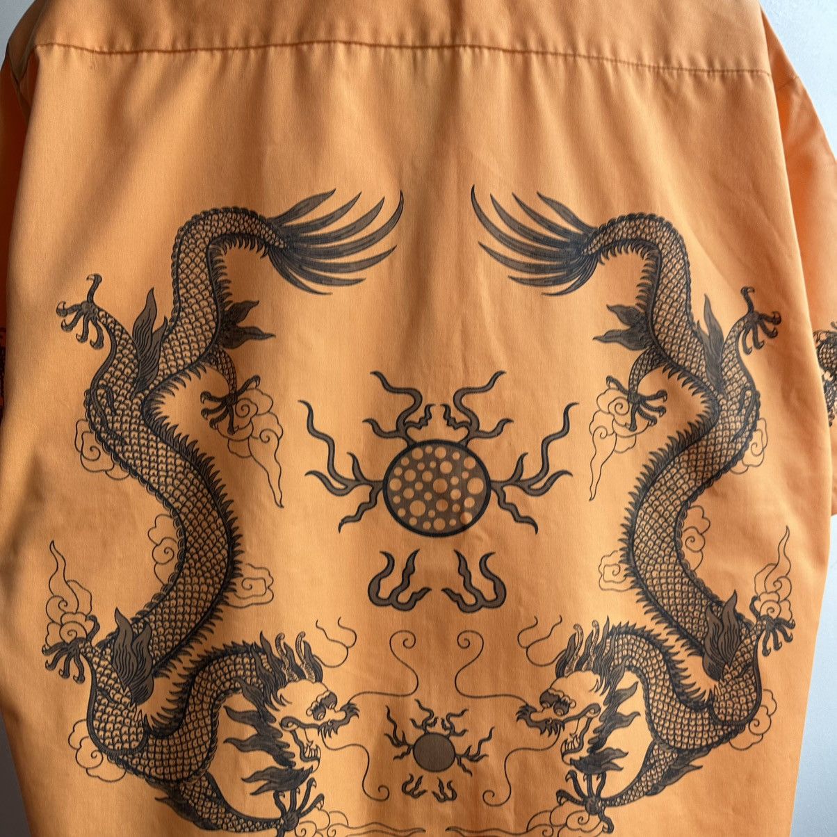 Japanese Brand Vintage Dragon Japanese Crazy Hawaiian Shirt All Over Print Size US XL / EU 56 / 4 - 7 Thumbnail