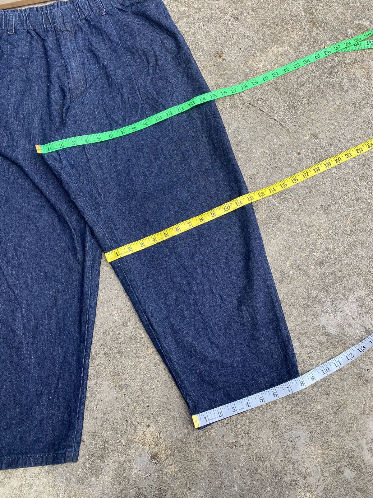 Uniqlo 🔥 Bestoffer 🔥 Gu Japan Baggy Blue Denim Pants Jeans Size US 34 / EU 50 - 12 Thumbnail