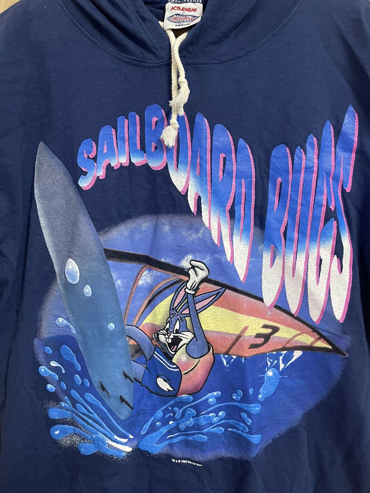 Vintage Vintage Bugs Bunny T shirt Hoodie M Taz Mania Looney Tunes Size US M / EU 48-50 / 2 - 6 Thumbnail