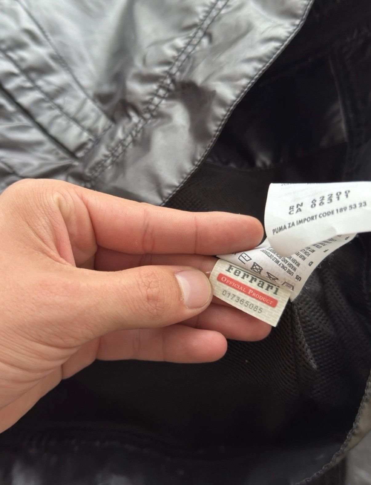 Ferrari × Puma Puma Ferrari Classic Nylon Zip Light Jacket Black Size M Men Size US M / EU 48-50 / 2 - 11 Thumbnail