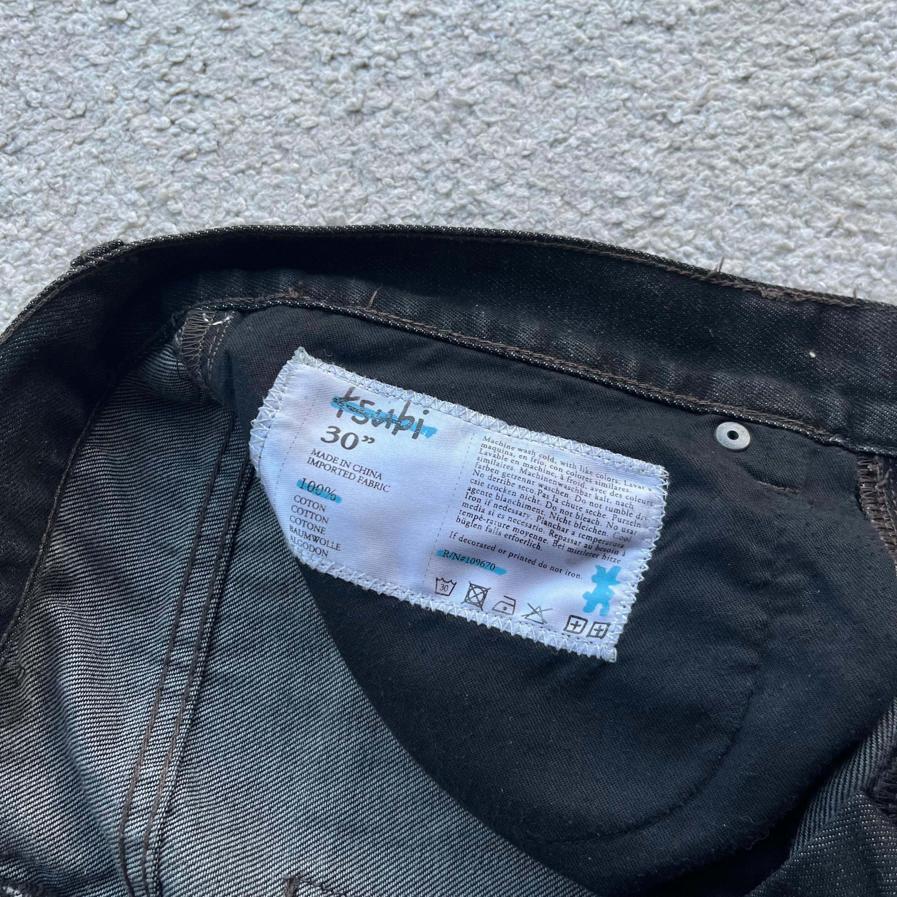 Ksubi Ksubi Gee Gee Black Denim Jeans Size US 30 / EU 46 - 7 Thumbnail