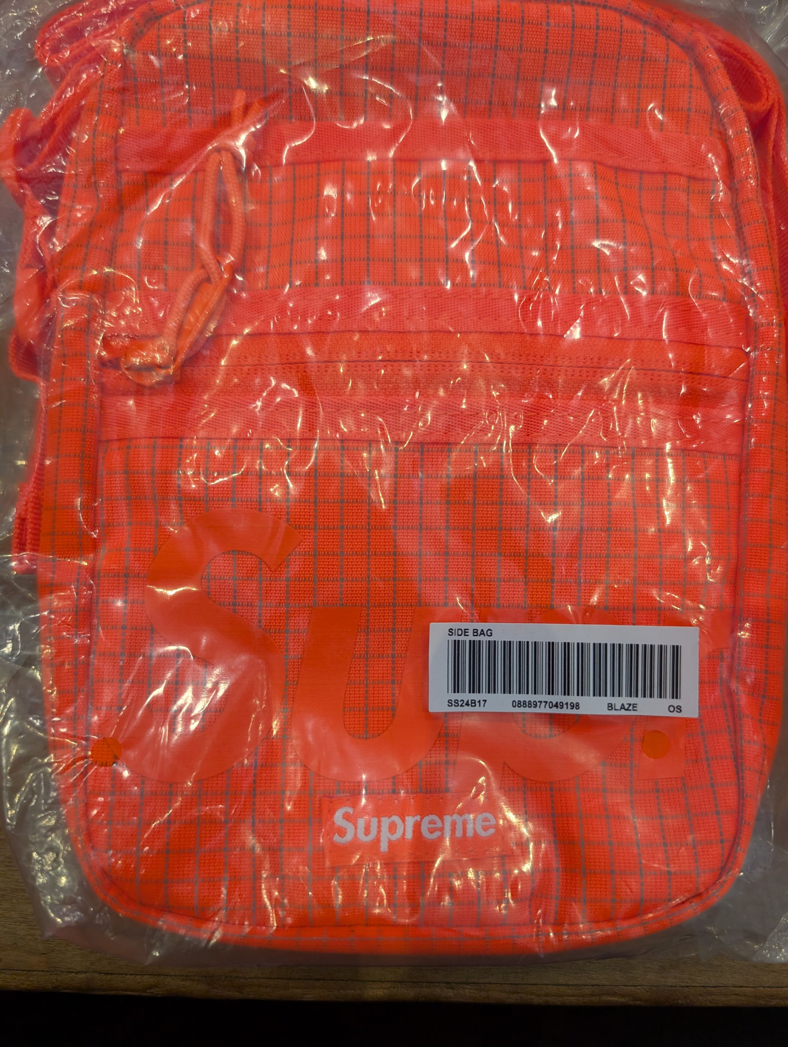 Supreme Supreme side bag blaze orange ss24 Size ONE SIZE - 2 Thumbnail