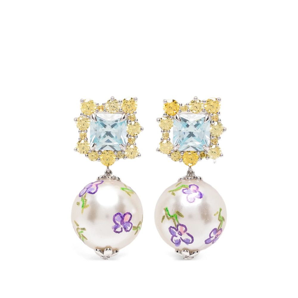 Shushu/Tong Shushu/tong SILVER Earrings Size ONE SIZE - 1 Thumbnail