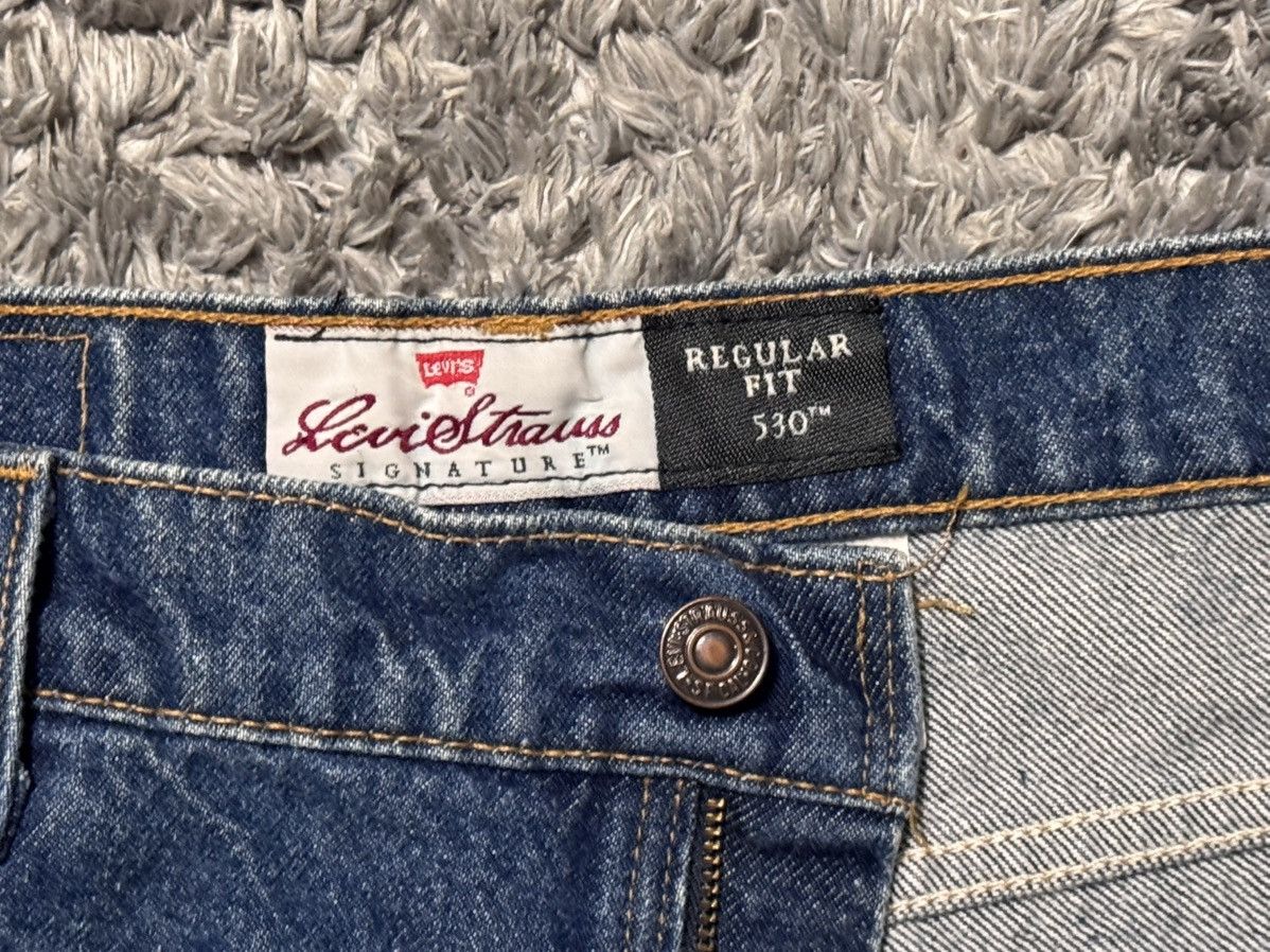 Levi's × Levi's Vintage Clothing × Vintage Levi’s Orange Tab Jeans 530 38x30 Vintage Tapered Denim 90s Size US 38 / EU 54 - 5 Thumbnail