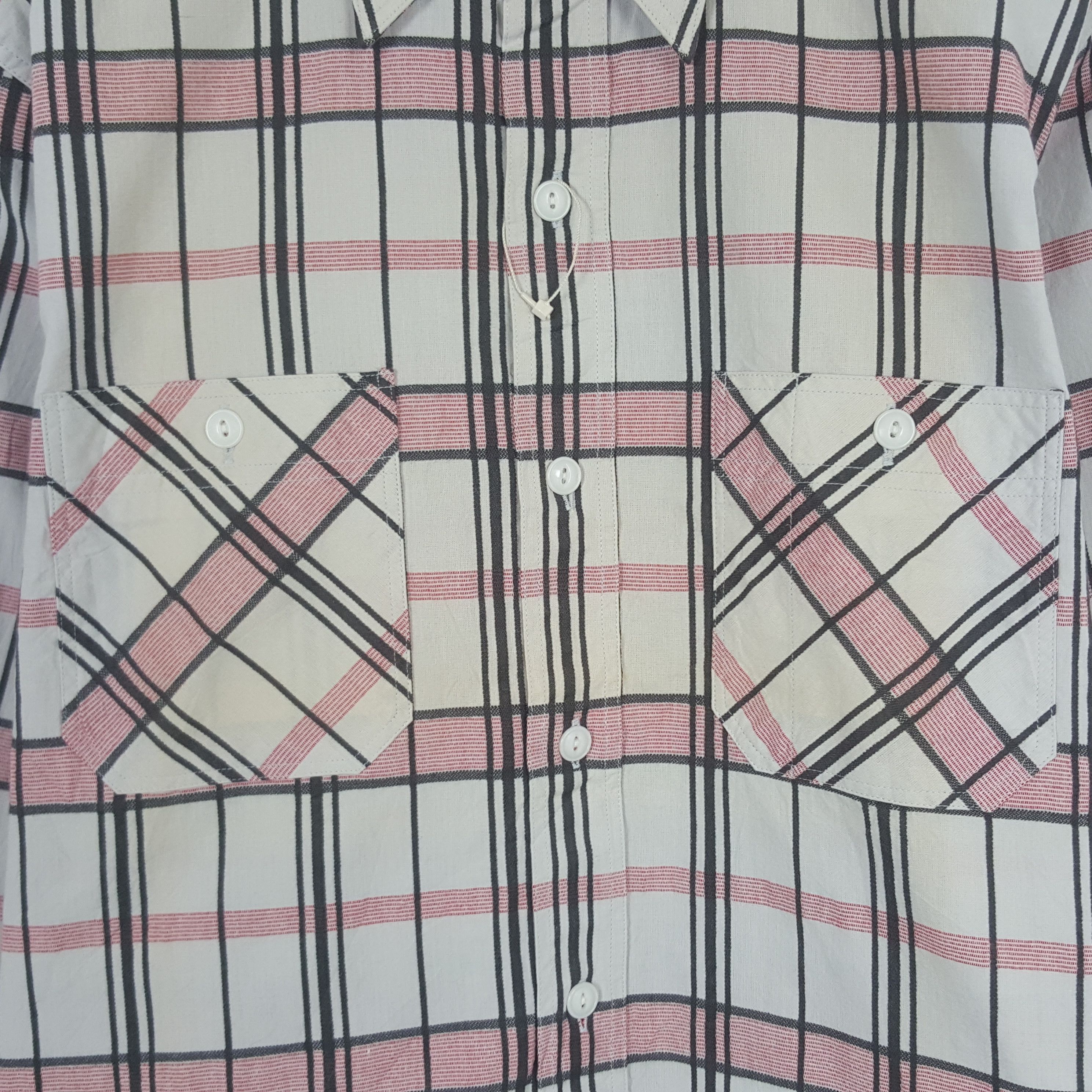 Sugar Cane × Vintage Vintage Sugar Cane Japanese Worker Button Up Shirt Size US M / EU 48-50 / 2 - 2 Thumbnail