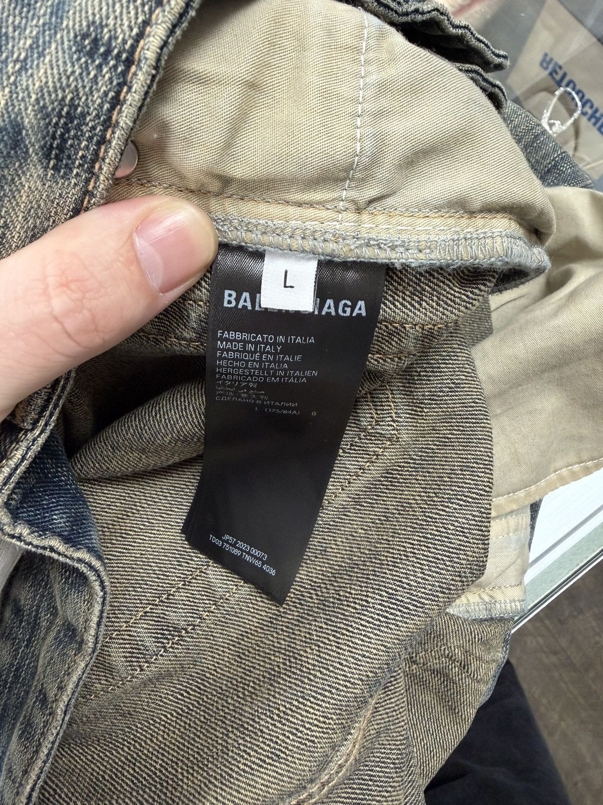 Balenciaga Balenciaga FW23 Italian Ring Flared Denim Size US 32 / EU 48 - 7 Thumbnail