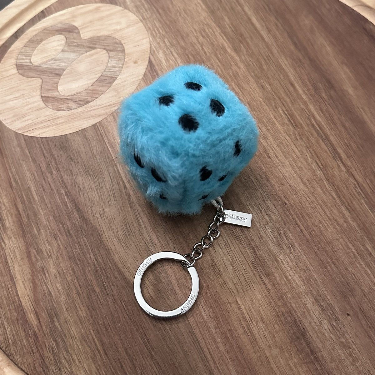 Stussy STUSSY Fuzzy Dice Keychain | Grailed