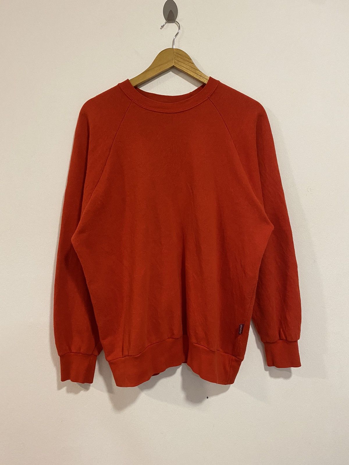 Stussy × Vintage Vintage Stussy Plain Sweatshirt Made in USA Size US M / EU 48-50 / 2 - 1 Thumbnail