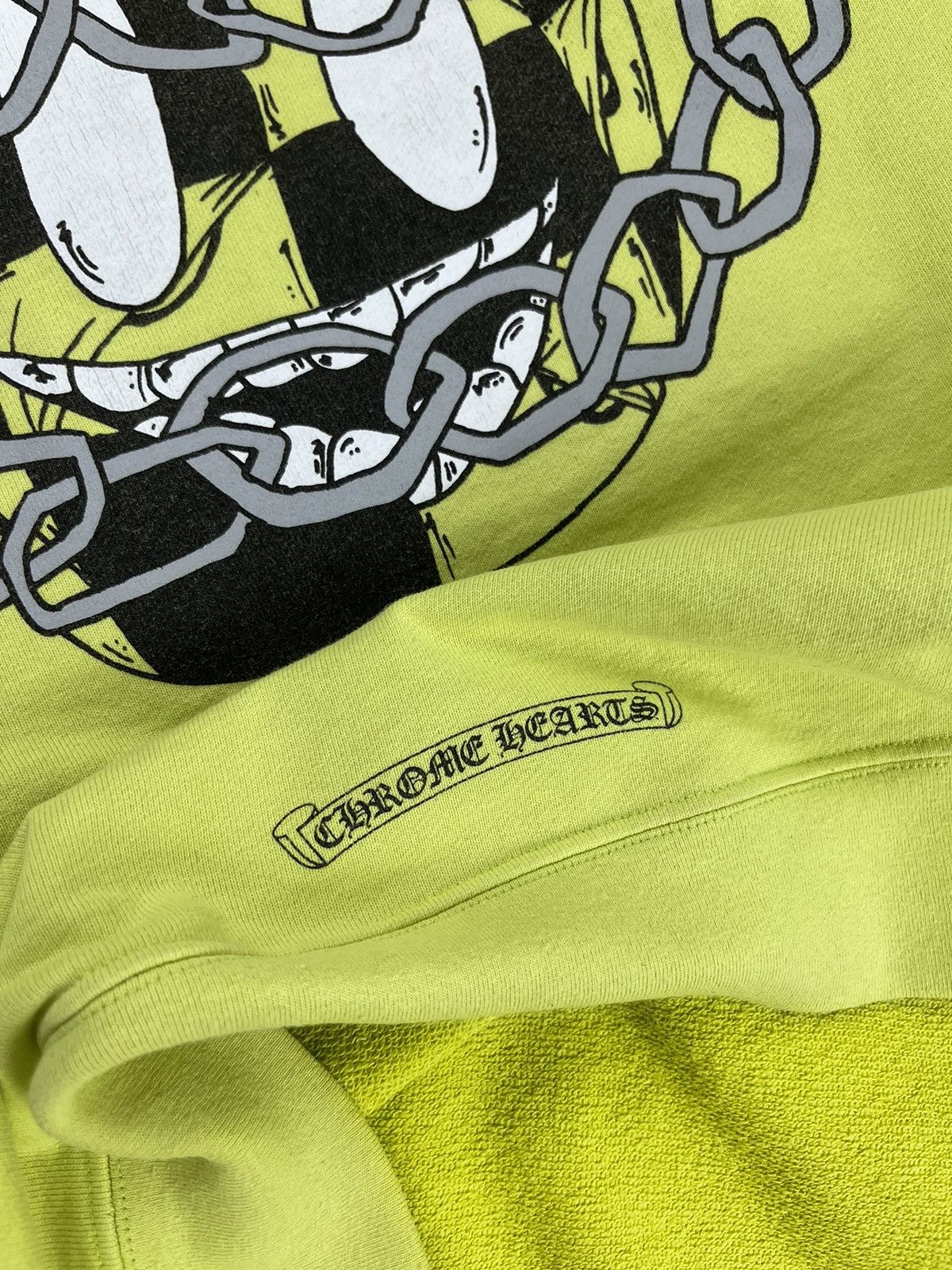 Chrome Hearts Chrome Hearts Matty Boy Chain Link Lime Green Hoodie Size US L / EU 52-54 / 3 - 4 Thumbnail