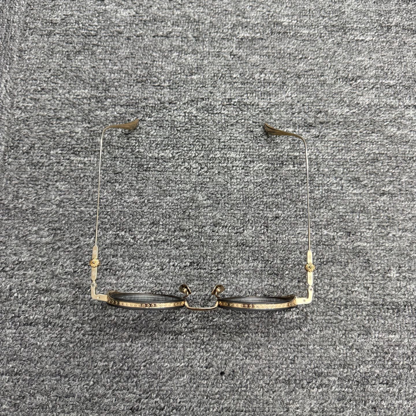 Chrome Hearts Chrome Hearts Gold Rimmed Glasses 98 New One Size Size ONE SIZE - 3 Thumbnail