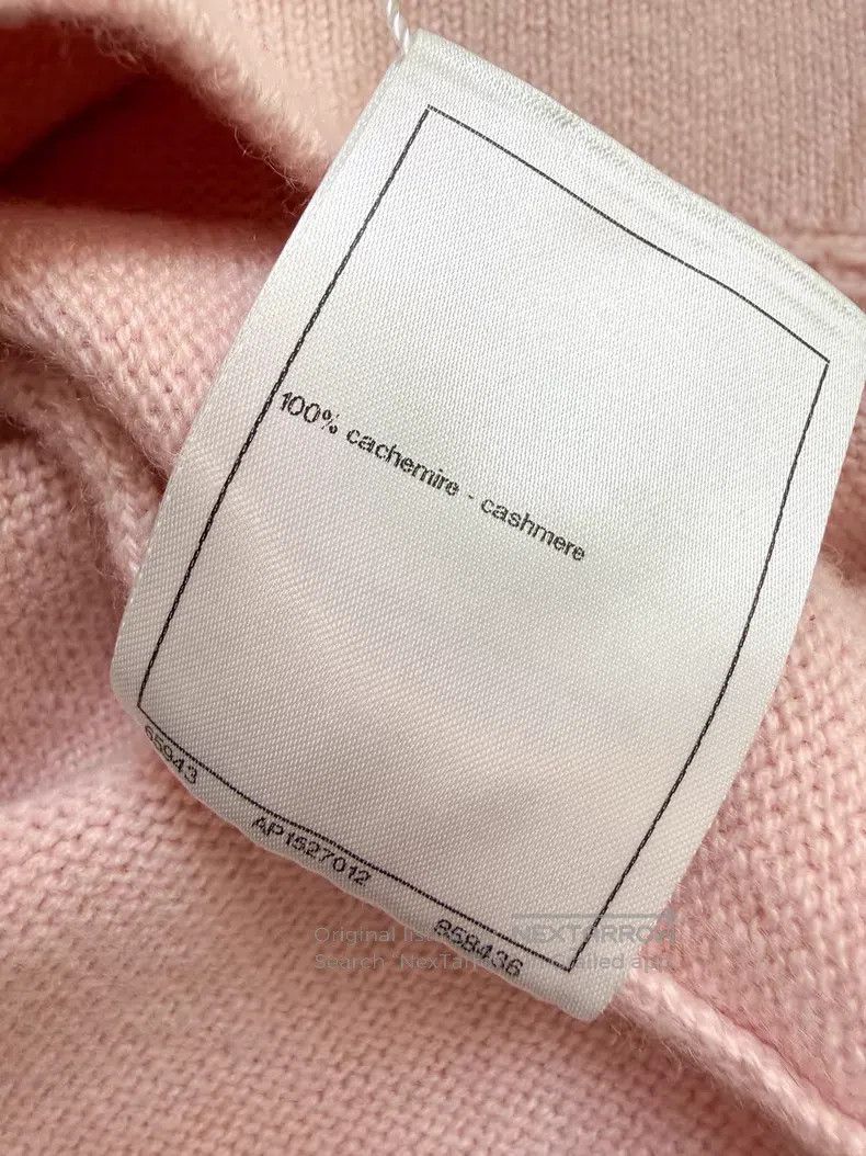 Chanel Chanel 24C early spring pink white sequin logo colour long Size XXS / US 00 / IT 34 - 8 Thumbnail