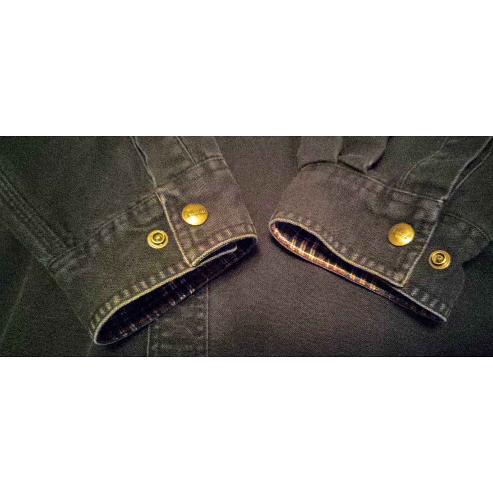 Carhartt VINTAGE Carhartt Chore Jacket Mens Blue Denim Workwear XL Jacket/Coat Size US XL / EU 56 / 4 - 2 Thumbnail
