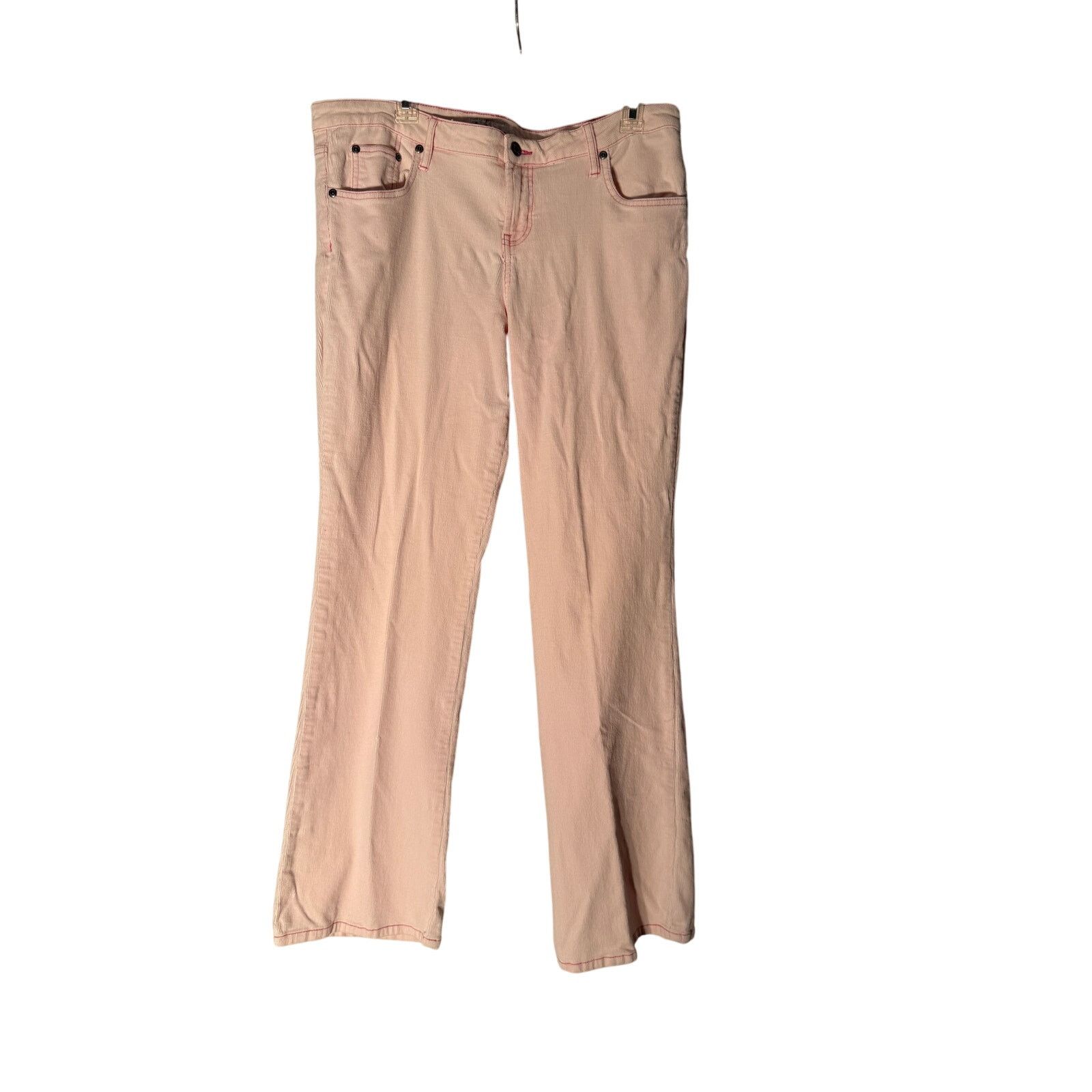 L.E.I. L.E.I Pink Corduroy Women's Size 16 Straight Leg Pants Y2K Size 38" / US 16 / IT 52 - 1 Thumbnail