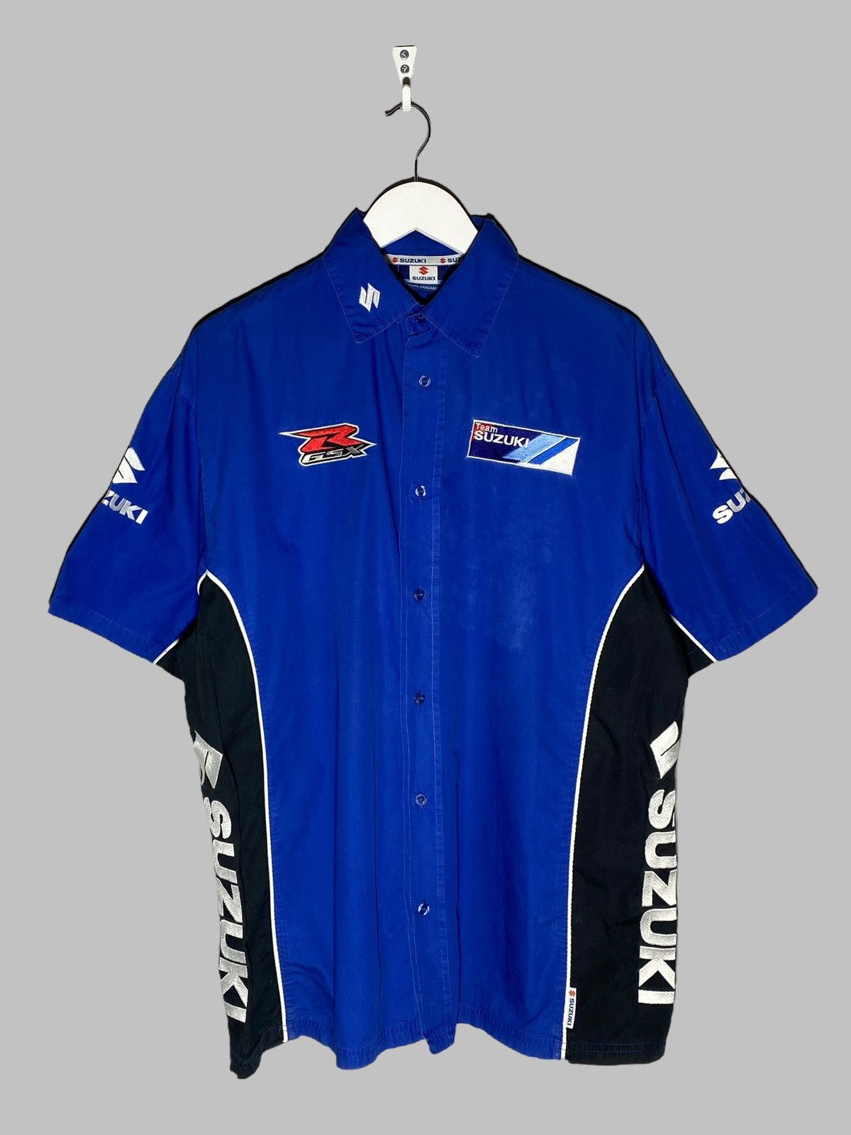Other Suzuki Motorcycle Racing Y2k Streetwear Style Shirt Size US XL / EU 56 / 4 - 1 Thumbnail