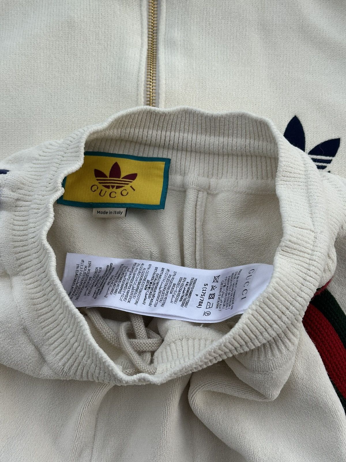 Adidas × Gucci Adidas x Gucci Knit Tracksuit Set - Ivory (Size S), BNWT Size US S / EU 44-46 / 1 - 25 Thumbnail