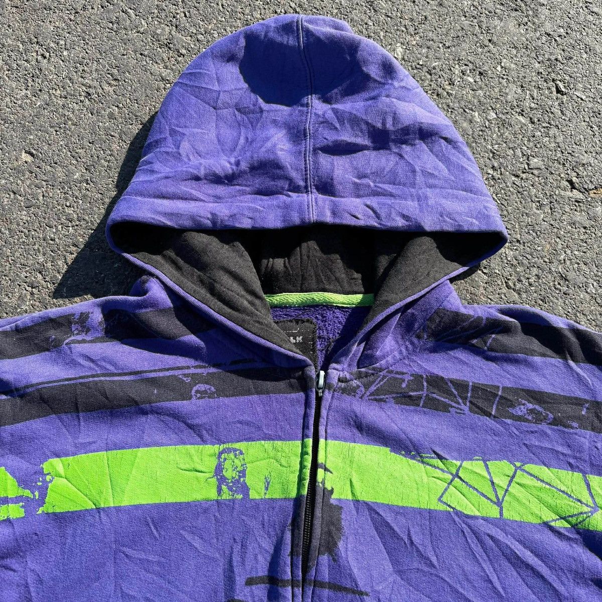 Airwalk Airwalk hoodie purple zipper size L Size US L / EU 52-54 / 3 - 5 Thumbnail