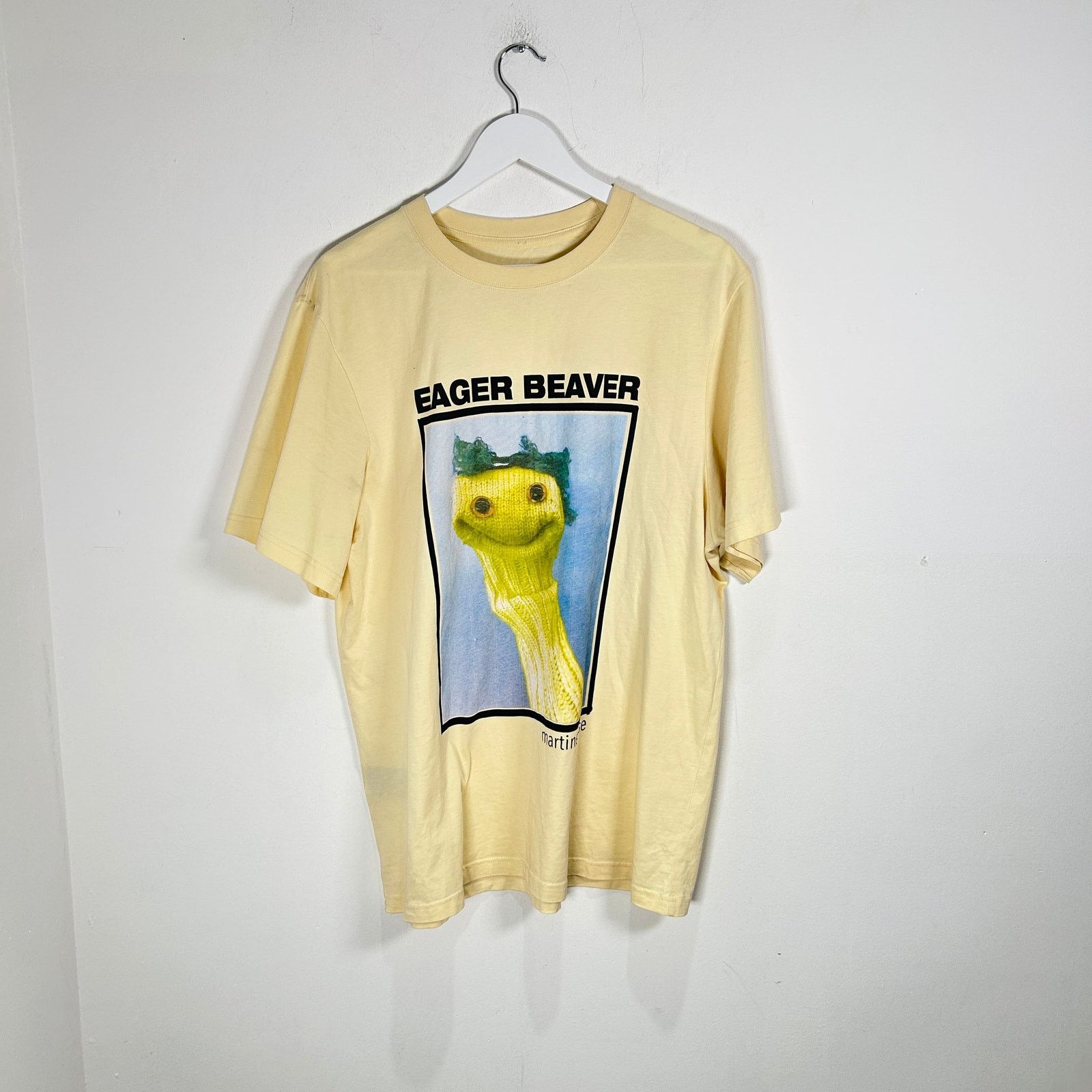 Martine Rose Martine Rose 'Eager Beaver' Graphic T-Shirt